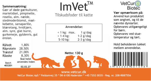 ImVet -  immunsystem(Katt) - Bilde 2