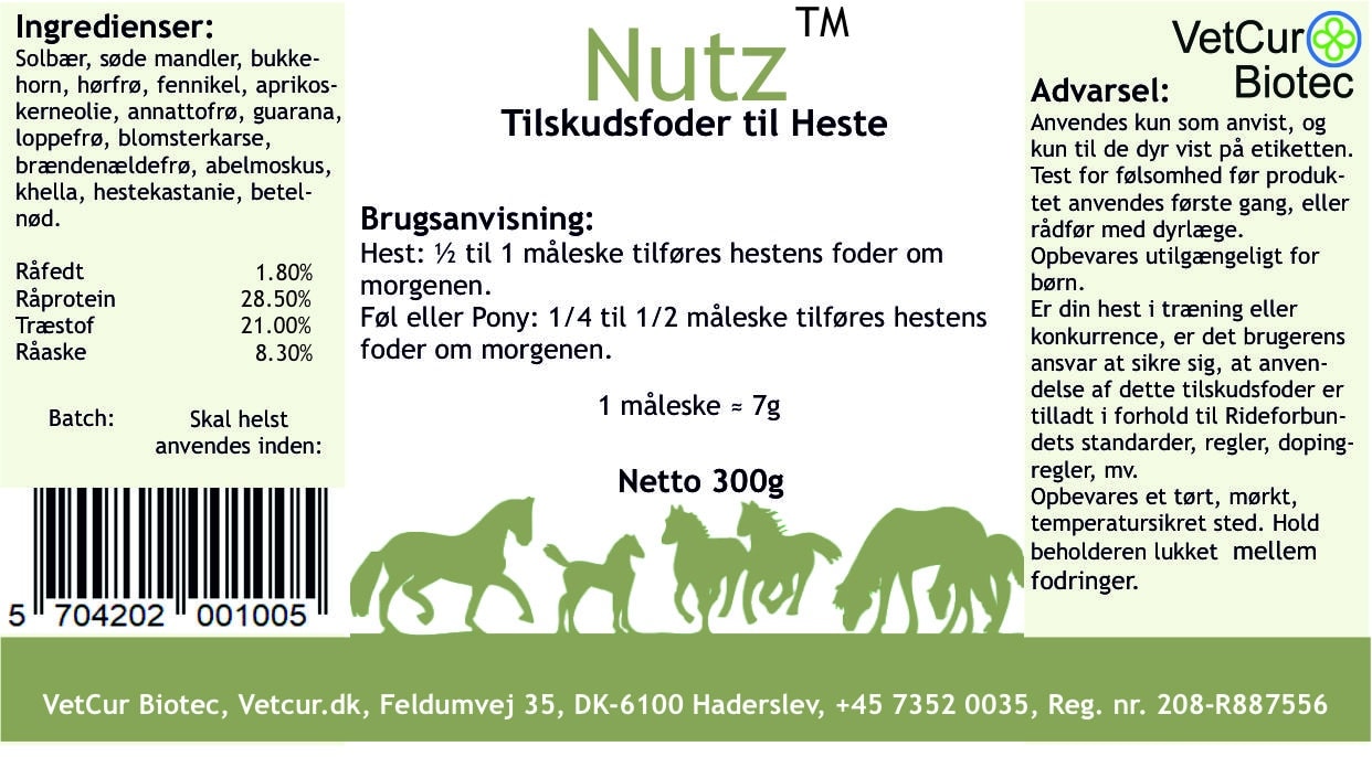 Nutz energi tilskudd (Hest) - Bilde 2
