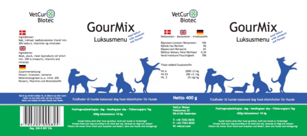 GourMix våtfôr - naturlig hundefôr - nærmest råfôring - Bilde 7