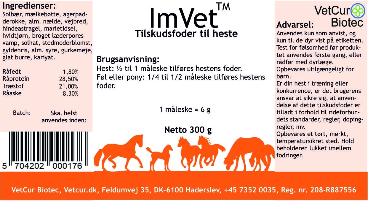 ImVet hest – helhetlig støtte for immunforsvar og allergier - Bilde 3